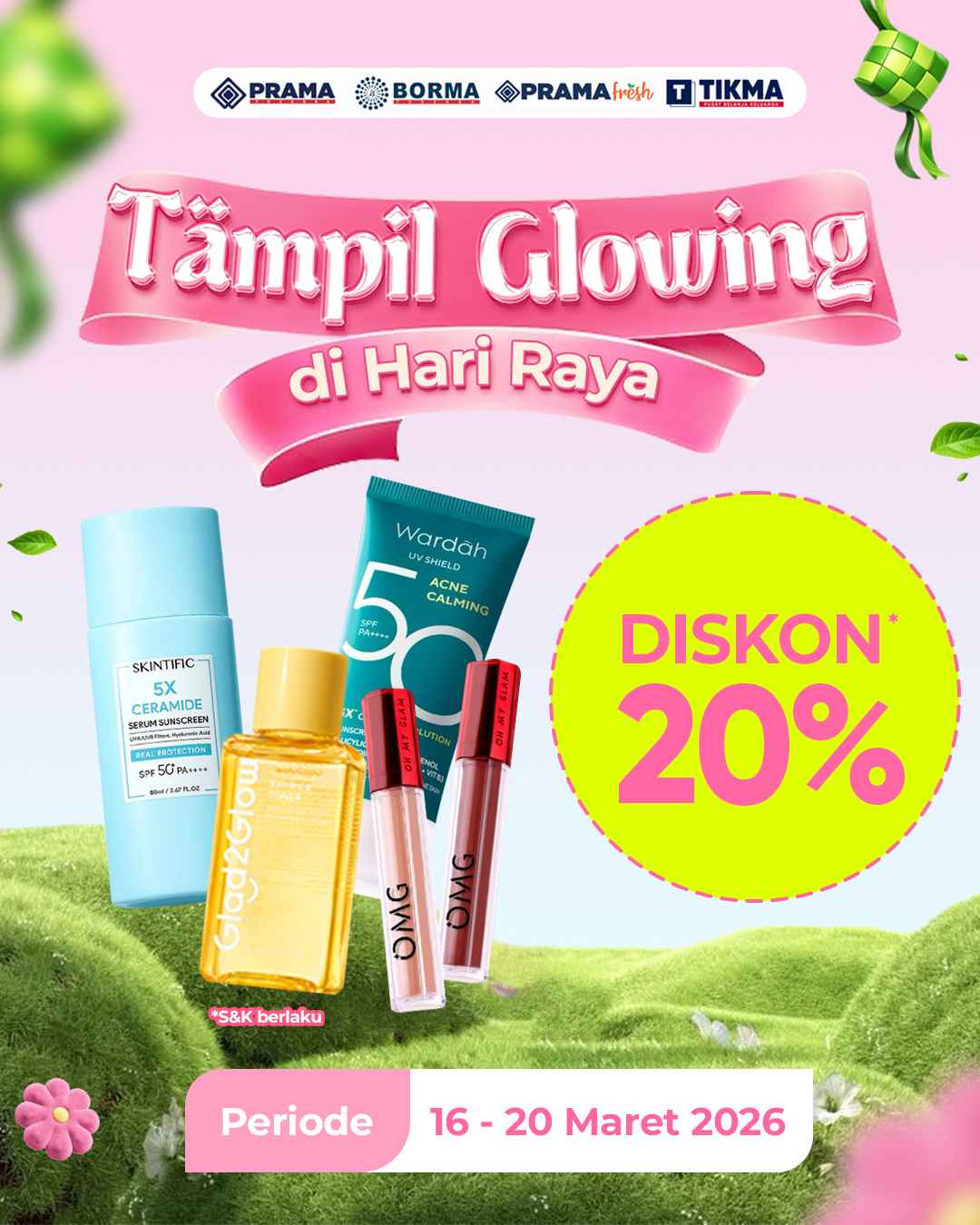 Promo Tampil Glowing di Hari Raya