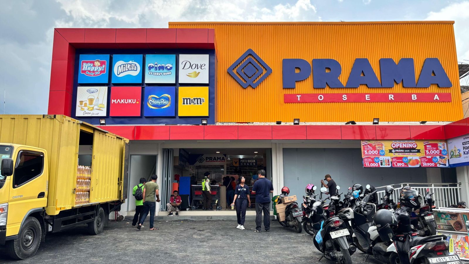 Lokasi PRAMA Toserba Leles