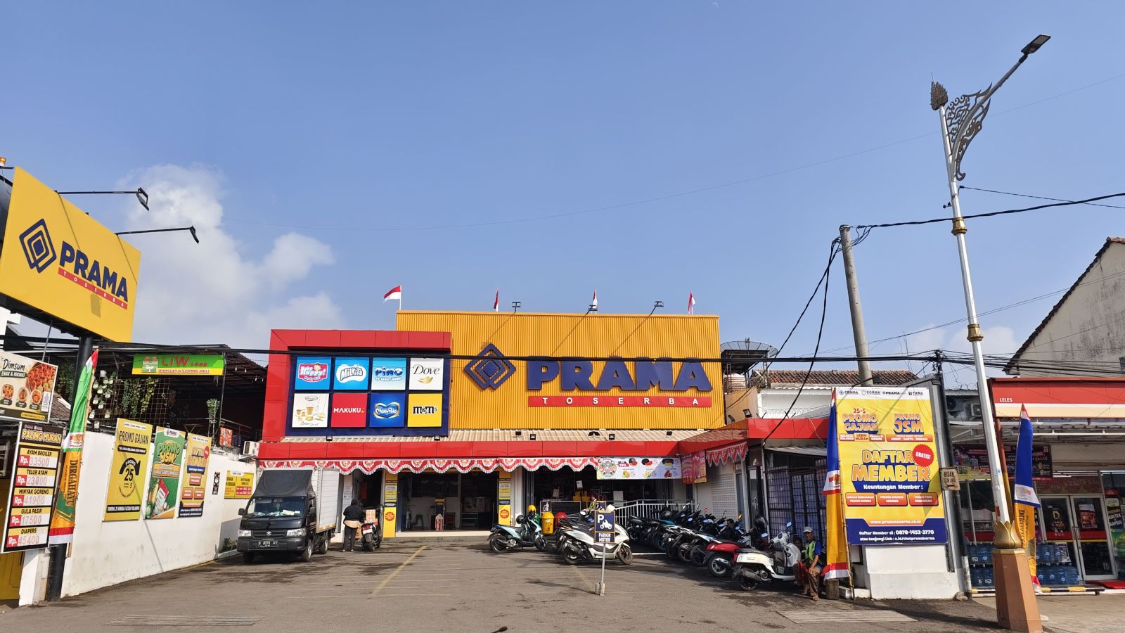 Lokasi PRAMA Toserba Leles