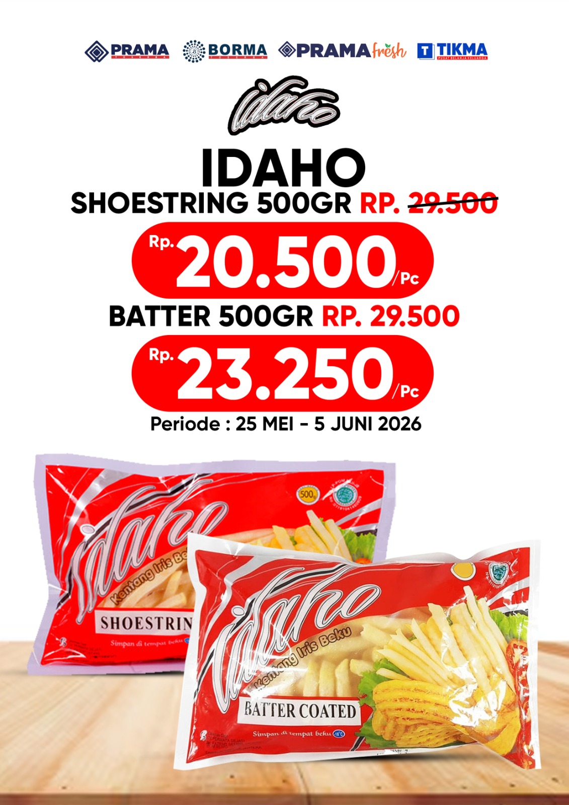 Promo Gajian Borma Frozen Food 25 Mei – 5 Juni 2026