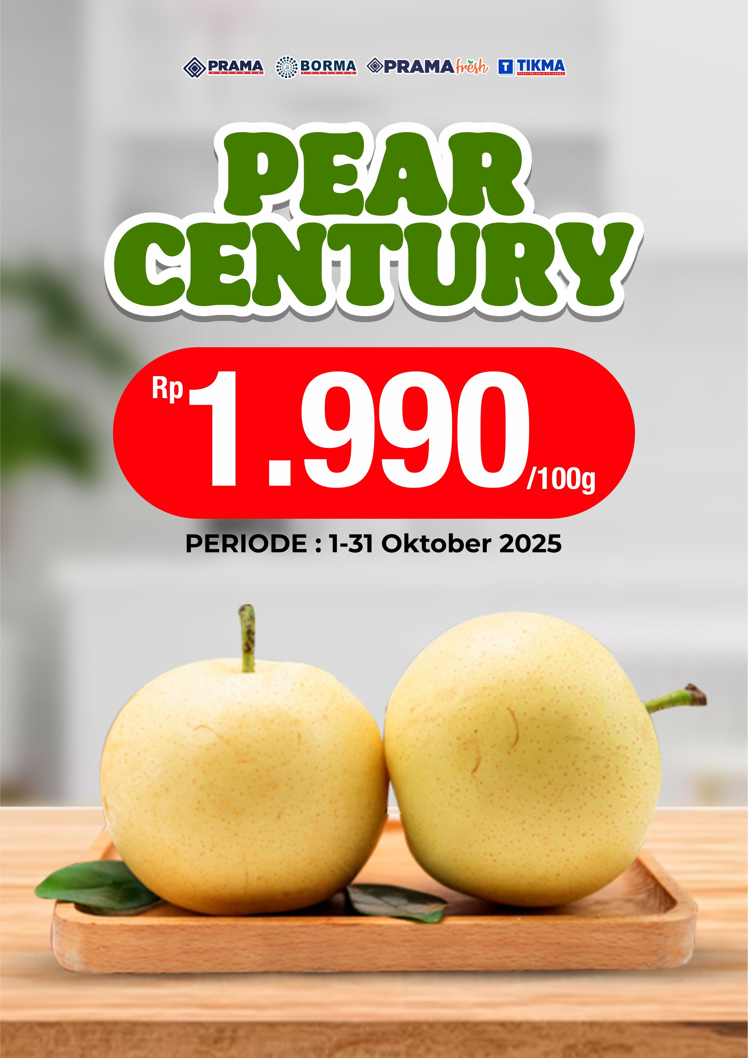 Promo PEAR CENTURY