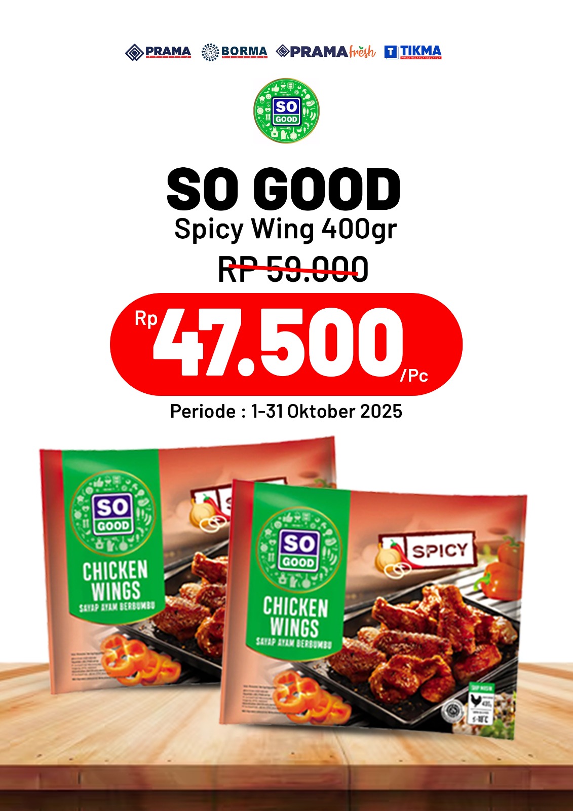 Promo SO GOOD 400gr