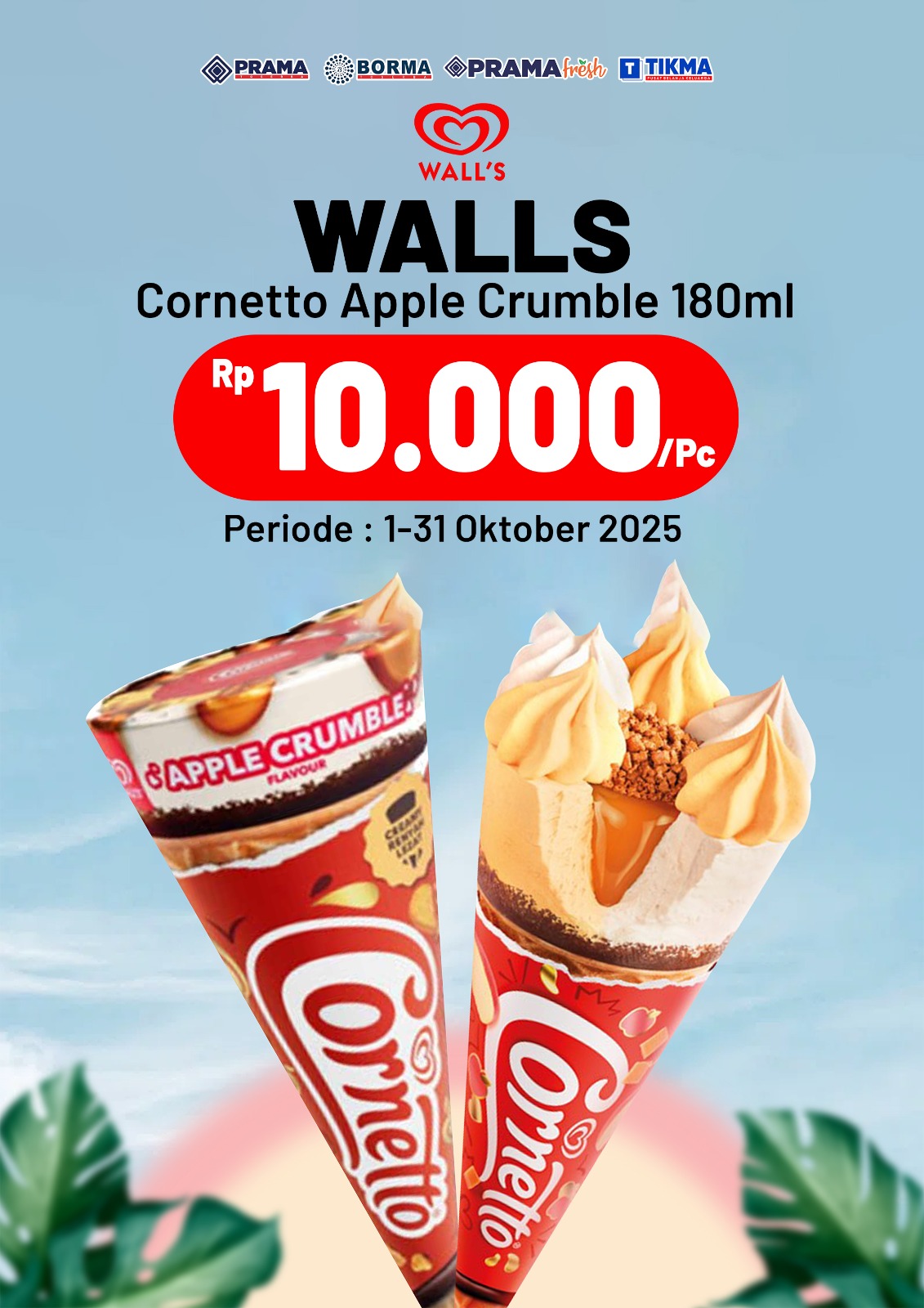 Promo WALLS 180ml