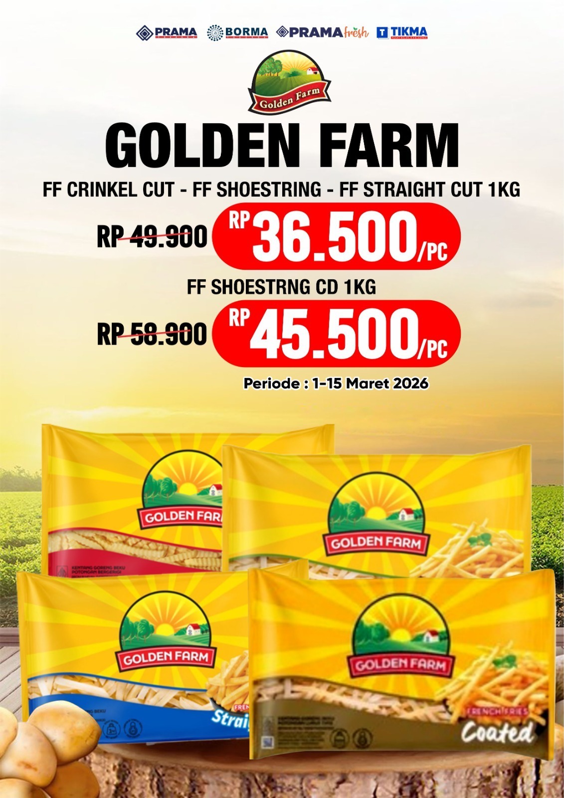 Promo GOLDEN FARM