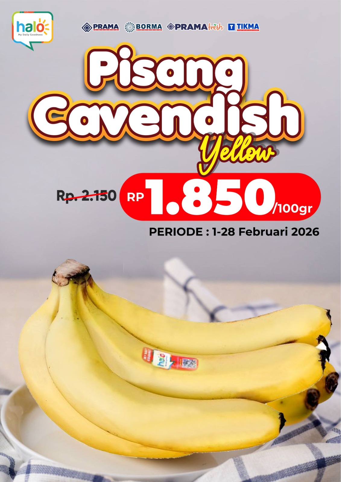 Promo PISANG CAVENDISH