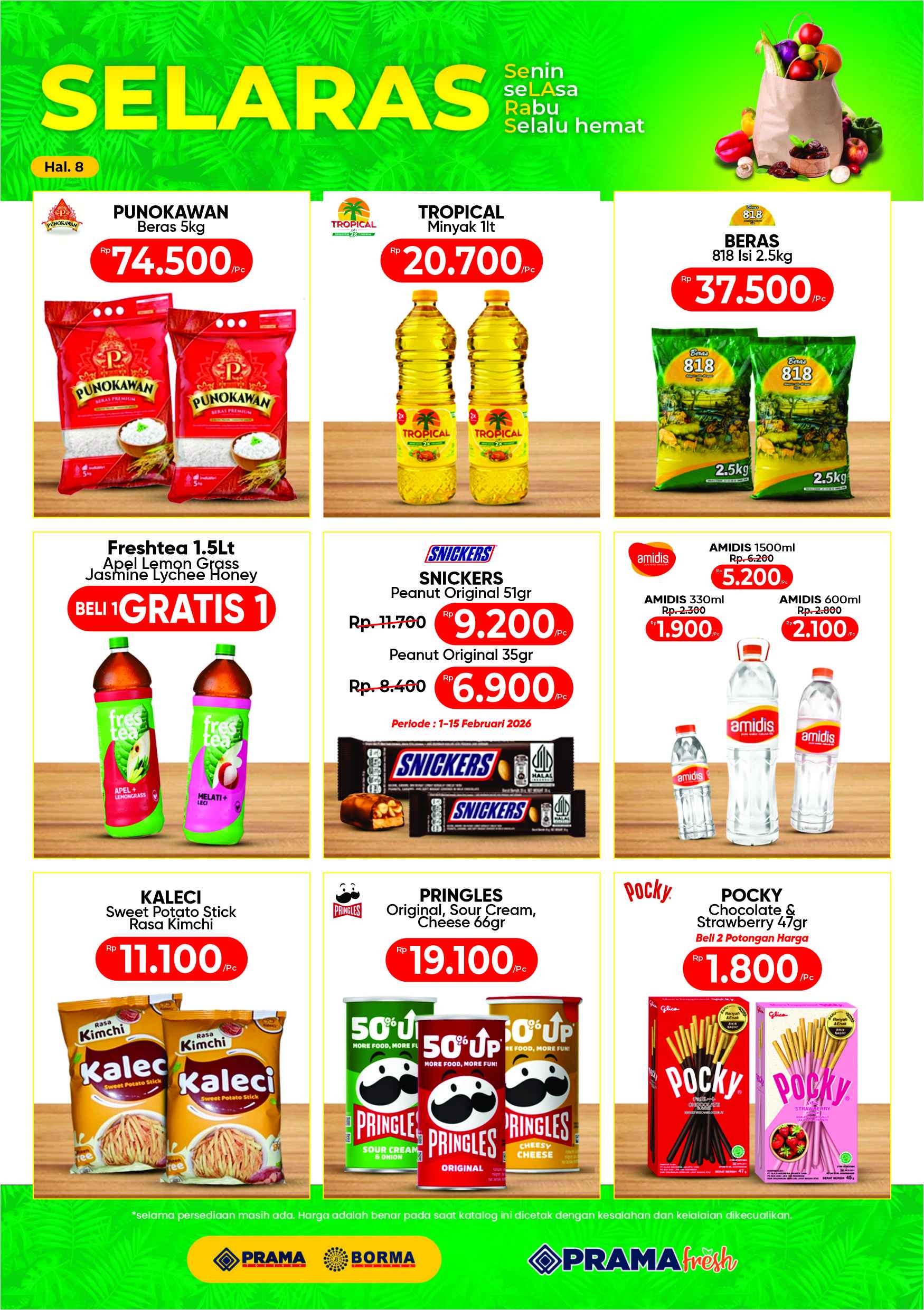 Promo Selaras 8