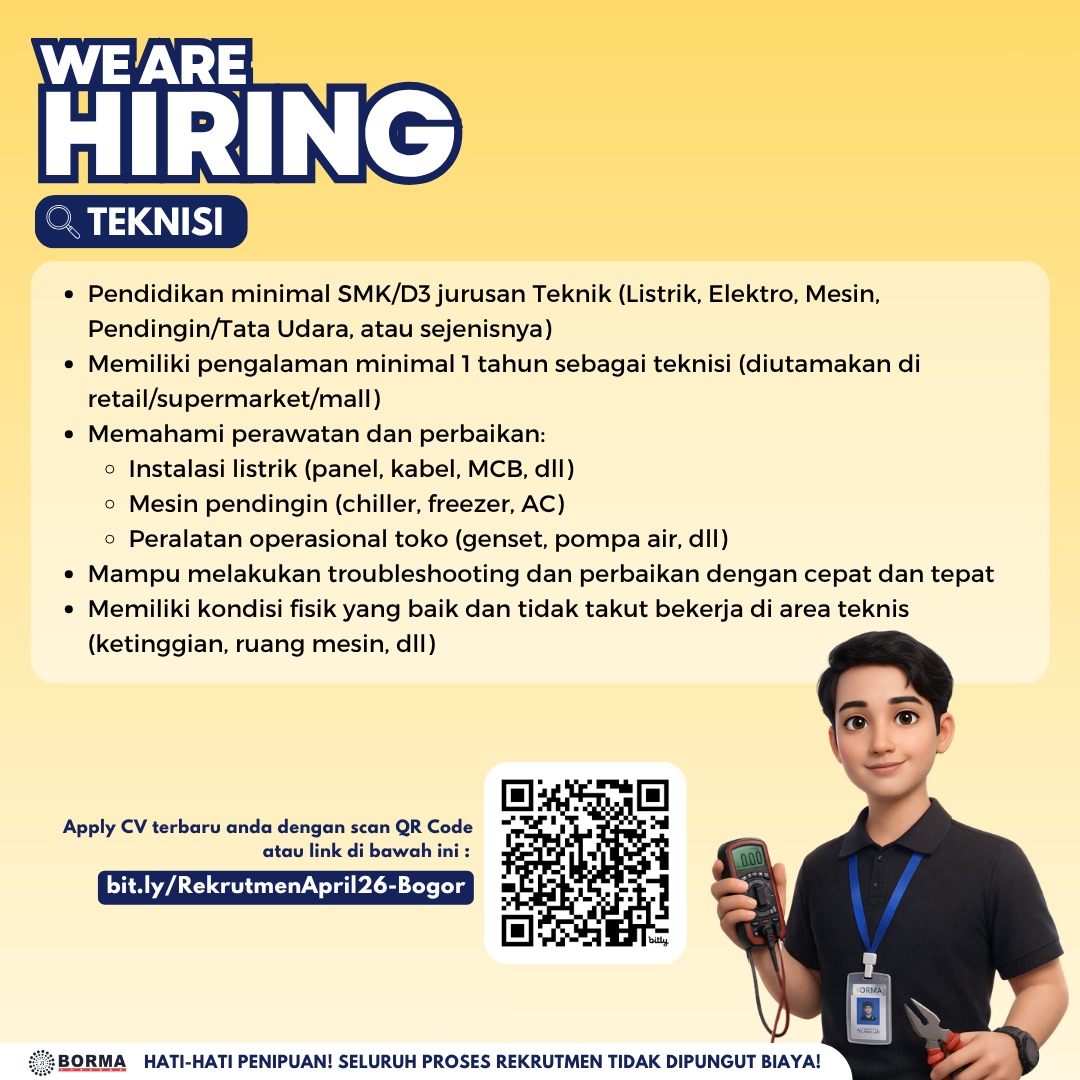 Loker Teknisi