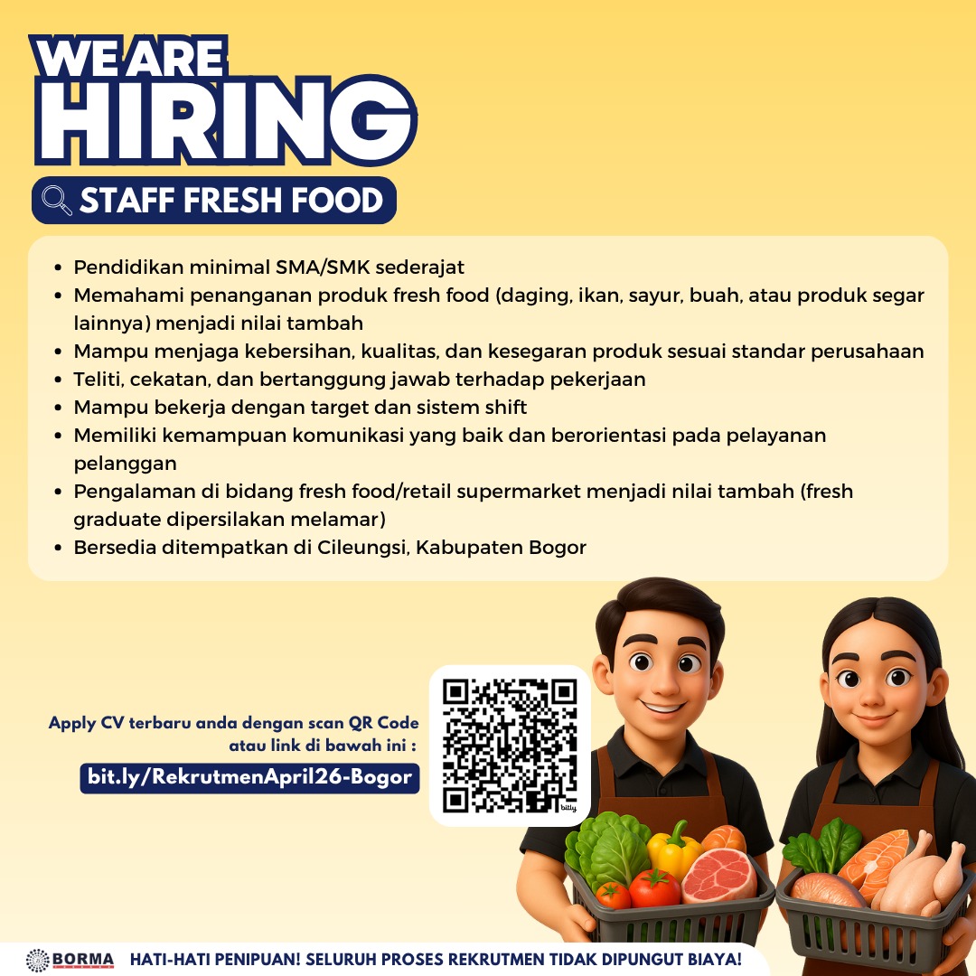 Loker Staff Fresh Food