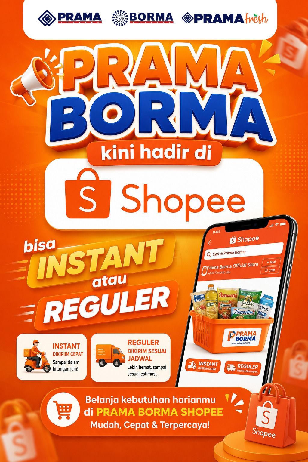 Fasilitas Prama Borma Toserba