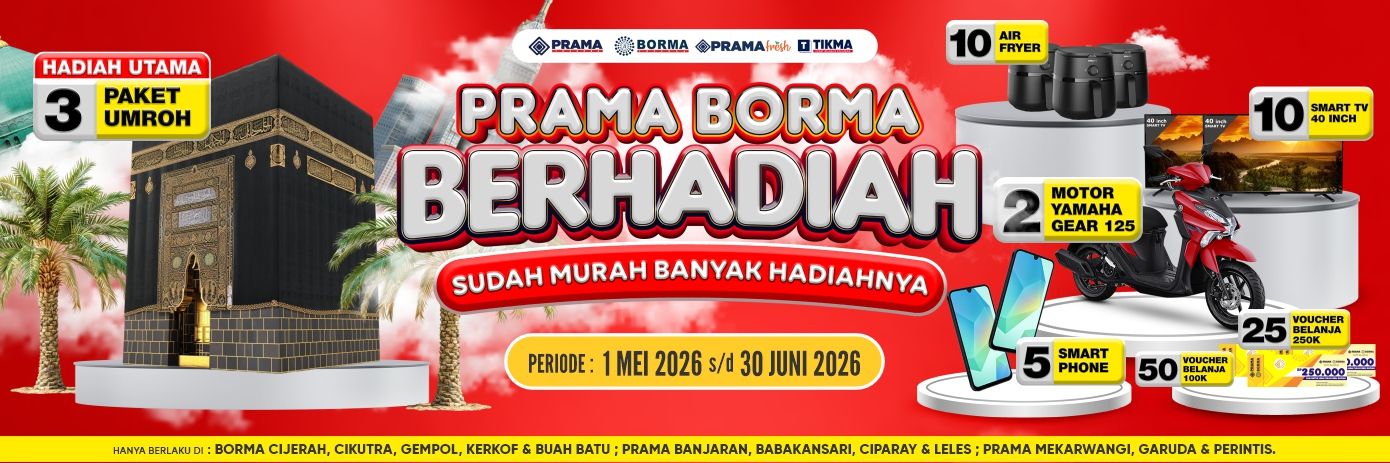 Promo Prama Borma Toserba