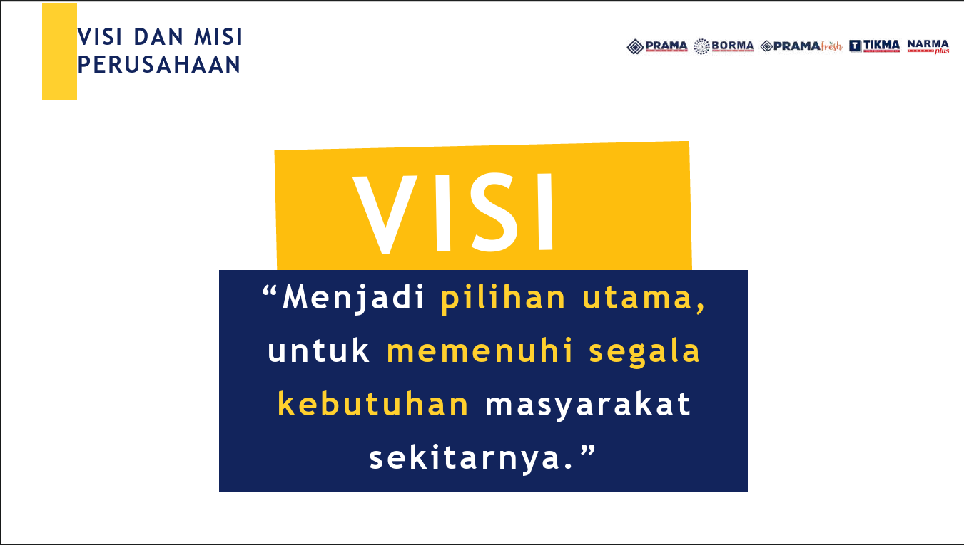 Visi Prama Borma Toserba